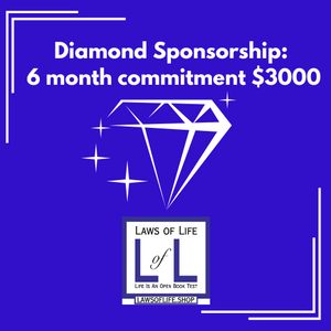 Diamond Sponsorship   6 months  ($3000)