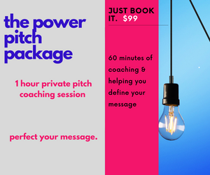 Power Pitch Product  $99